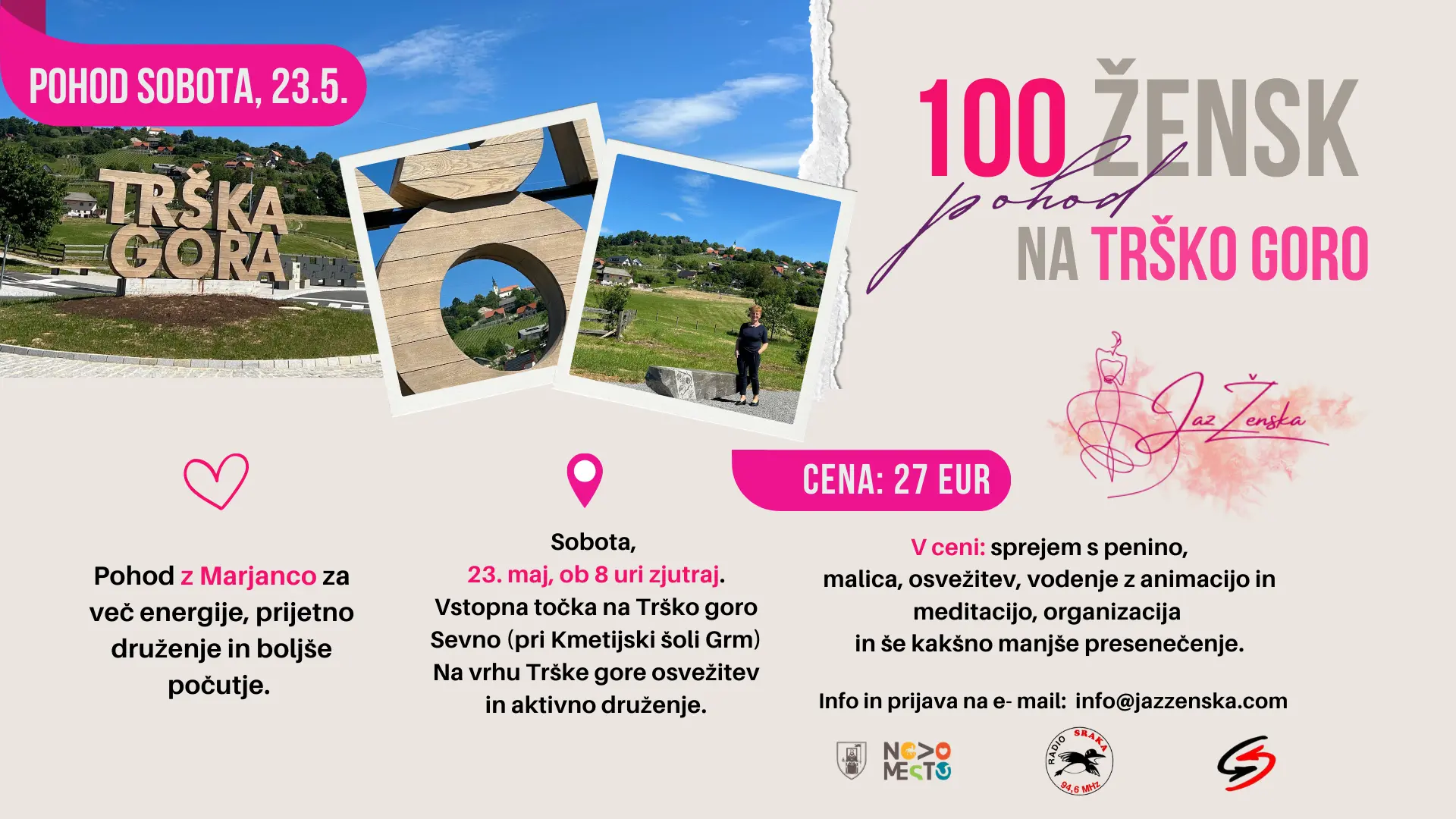 Pohod 100 Žensk na Trško Goro